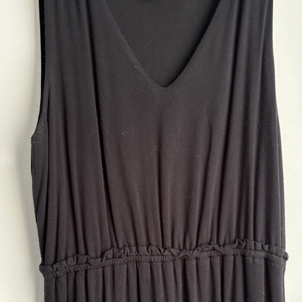 Cynthia Rowley Black Midi Dress